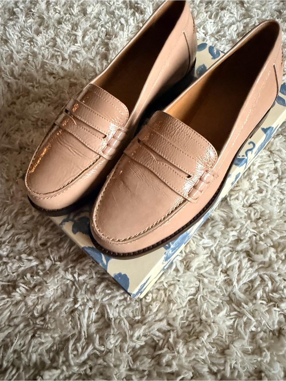 🌱Sézane Andre loafers in patent pale pink - US 6.5 or EU 37 - Picture 6 of 11